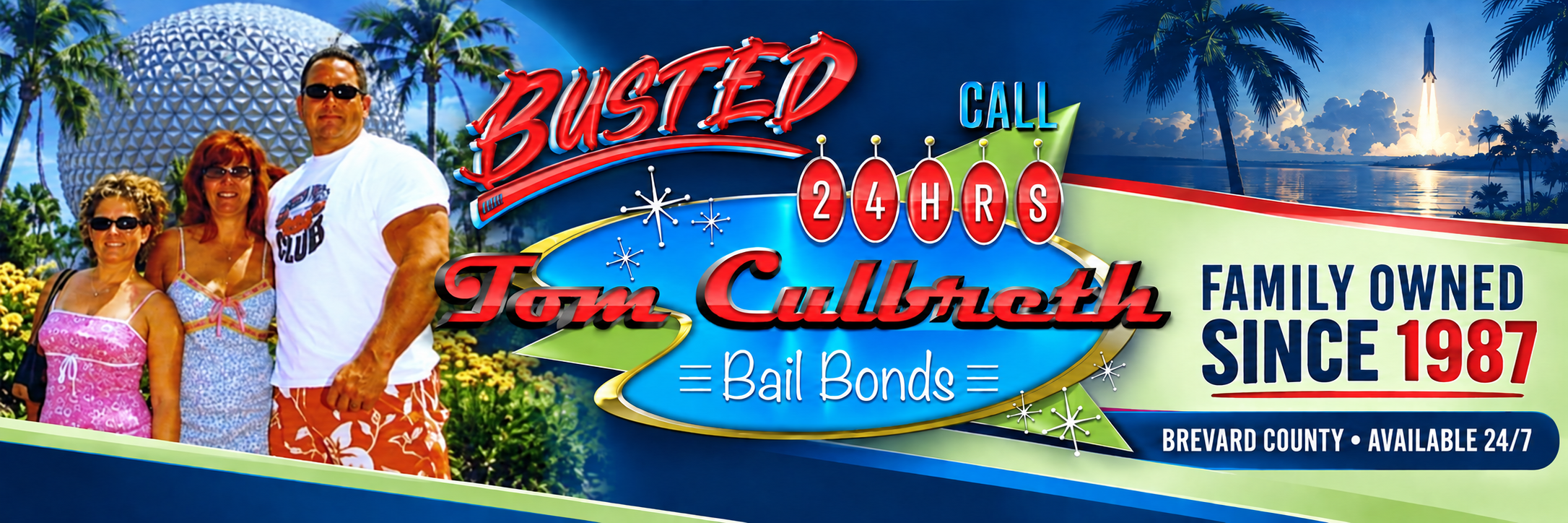 Tom Culbreth Bail Bonds — family owned since 1987 and available 24/7